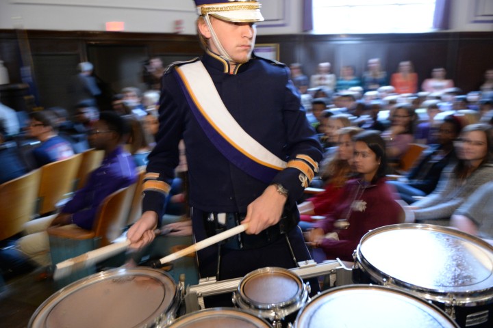 CE Byrd HS drum corps