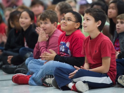 Cagney Weaver students excited