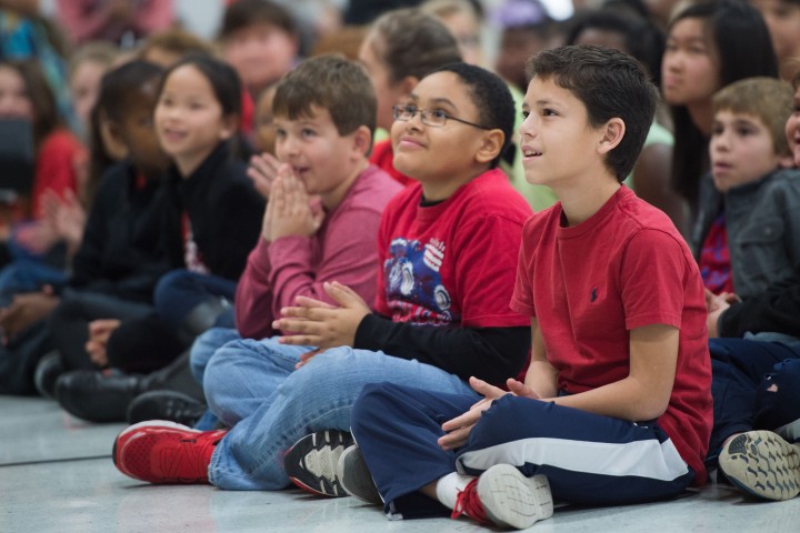 Cagney Weaver students excited