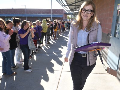 Camp Mohave Students Applause