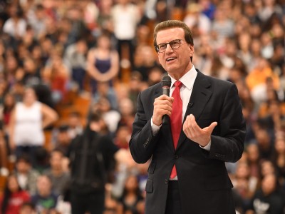 Chino Hills 2017 Lowell Milken addresses assembly
