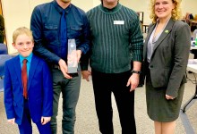 Chris Bessonette Wyoming recognition obelisk