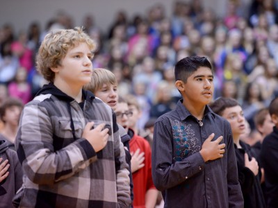 Christal Bookhamer Pledge of Allegiance