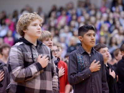 Christal Bookhamer Pledge of Allegiance