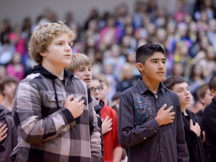 Christal Bookhamer Pledge of Allegiance