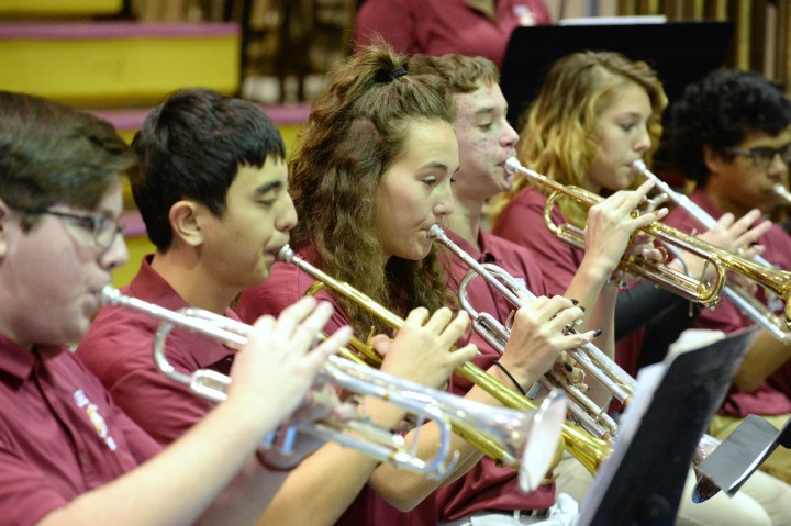 Citronelle HS band