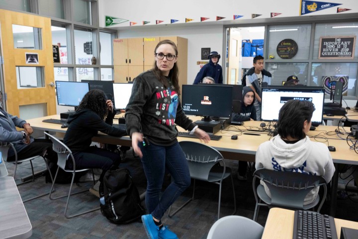 Cleveland Ashli Knoell Portrait Classroom