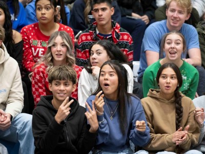 Cleveland Ashli Knoell Students Excited