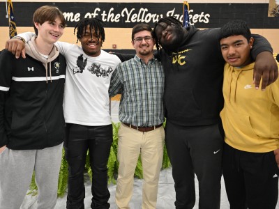 Colt Brockington Students