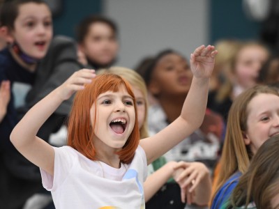 Council Oak students excited