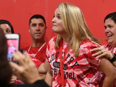 Coventry 2017 Lauren Hopkins reaction