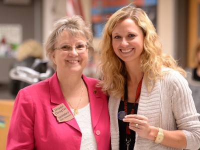 Diane Douglas presents Challenge Coin