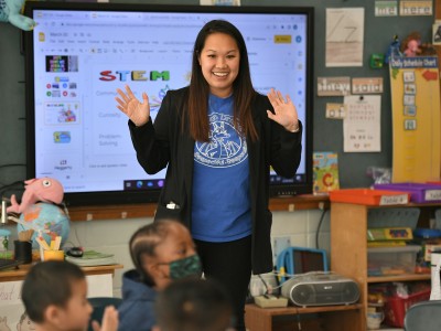 Donovan Taylor Thai classroom