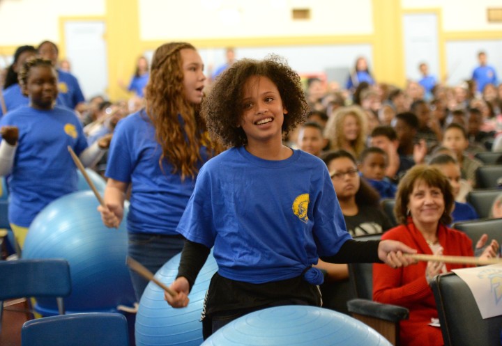 Drummers at Kendra Borden Milken Award