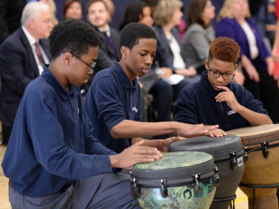 Drummers at North Star Academy