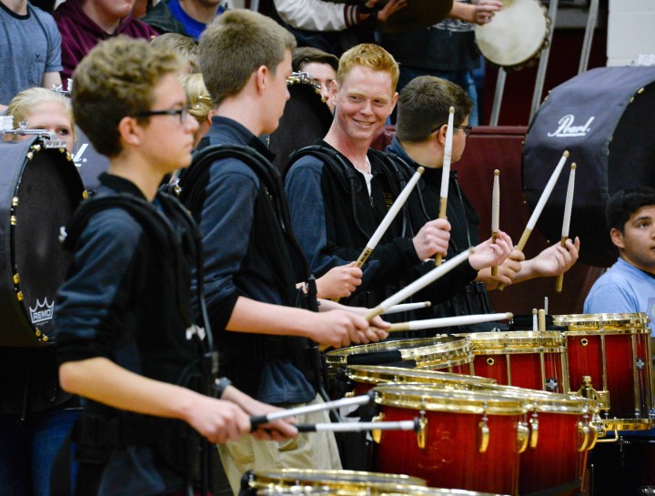 Drummers at Roosevelt High School