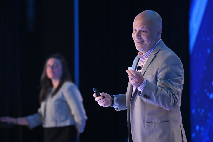 Ed Peisner and Dr. Sarah Krongard