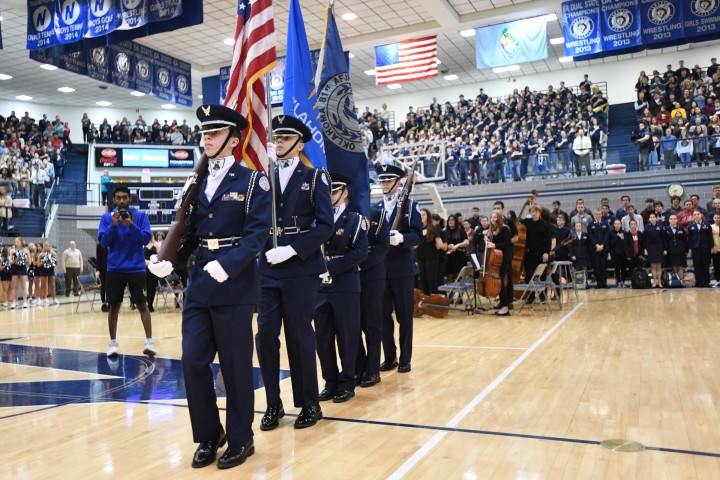 Edmond 2017 ROTC honor guard