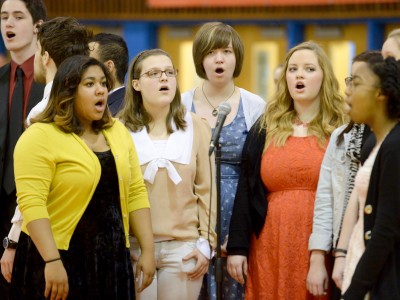 Elizabeth Galinis Hayfield choir