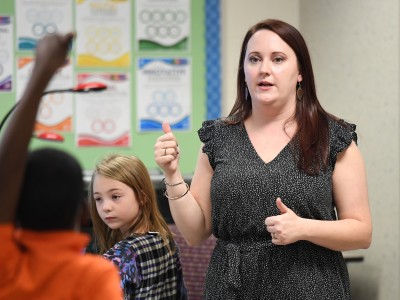 Farmer Jessica Goodman classroom