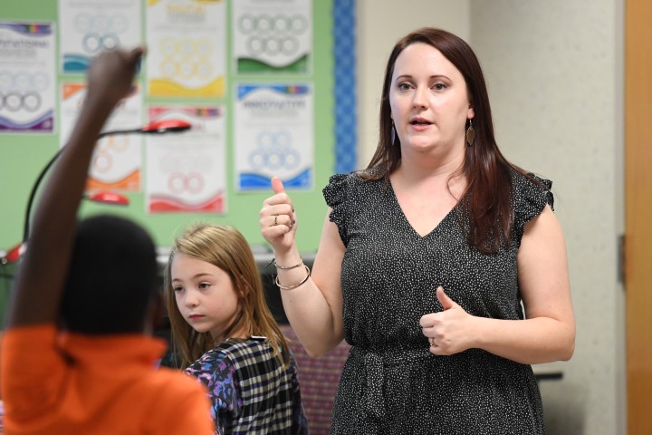 Farmer Jessica Goodman classroom