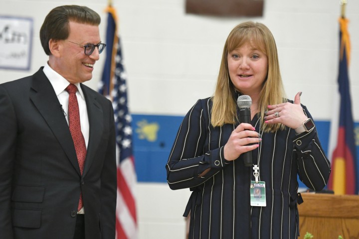 Felicia Casto acceptance speech Rim Rock