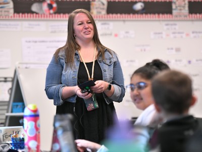 GCES Angela Fowler classroom