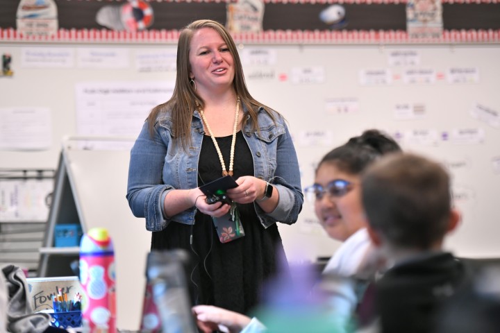 GCES Angela Fowler classroom