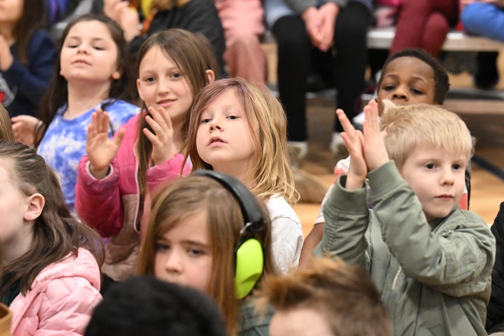 Garden City Students Listening