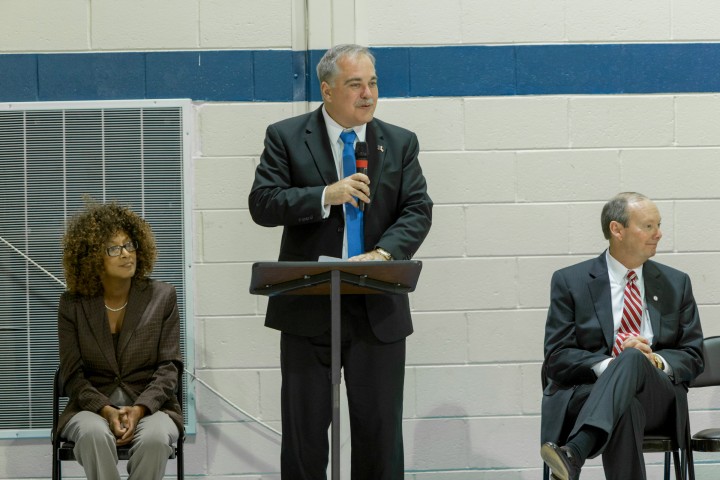 Georgia Superintendent Richard Woods at Double Churches