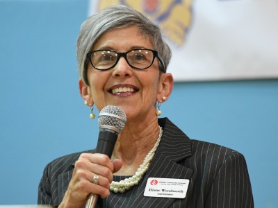 Goshen Superintendent Diane Woodworth