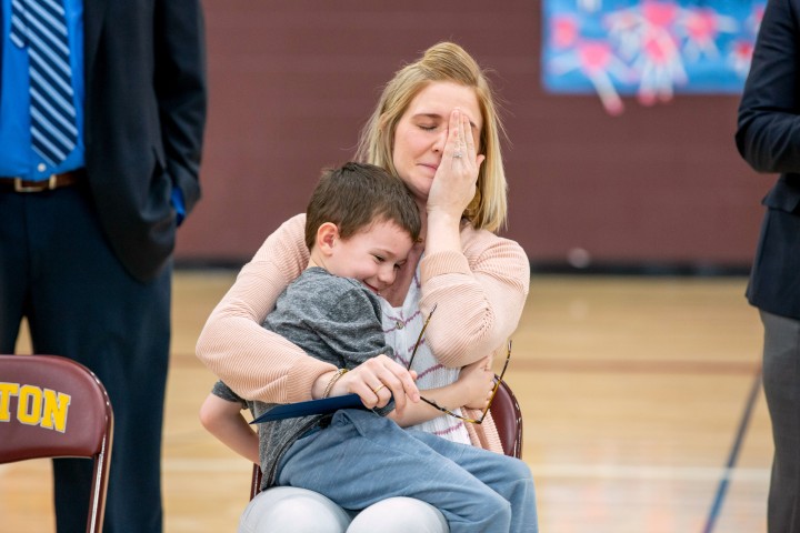 Grafton 2018 Brittany Larson reaction 2