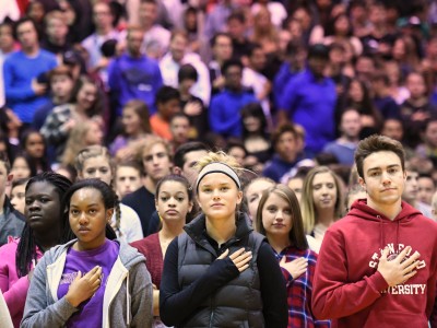 Grandview 2017 pledge of allegiance