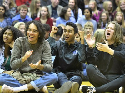 Grandview 2017 students applaud