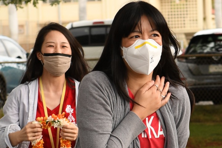 HI Kalihi Kai Michelle Iwasaki walks to front