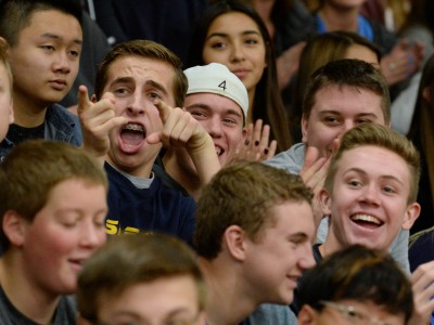 Haslett HS students react