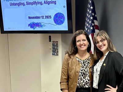 Heather Hurt and Mary Travis MeetUp