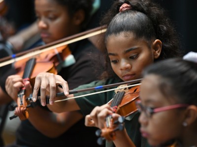 Hilldale Elementary orchestra