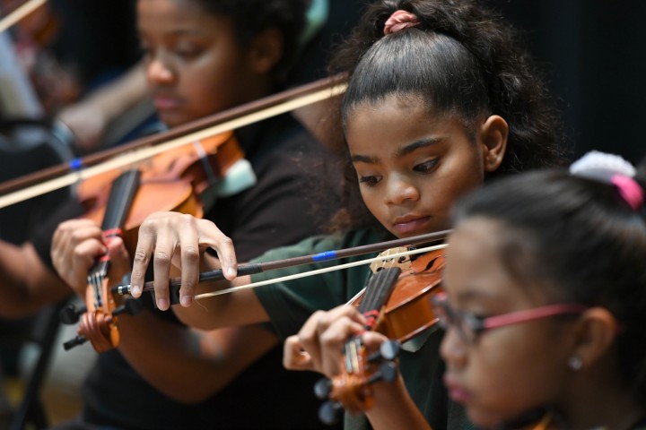 Hilldale Elementary orchestra