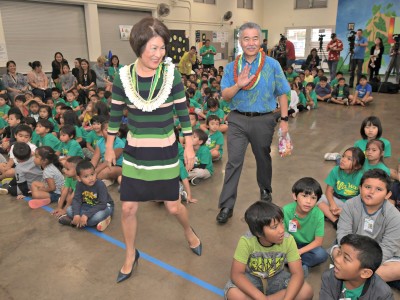 Honolulu 2018 Governor Ige arrives