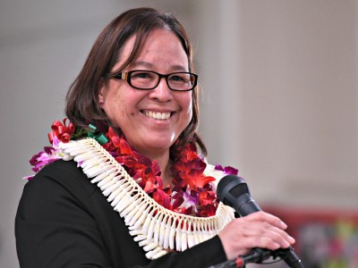 Honolulu 2018 principal Michelle Debusca