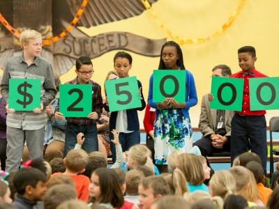 Horizon students spell 25000