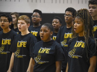 Hugo Owens Middle choir