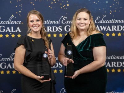 IN State Event Katie Lanter Ashley Johnson