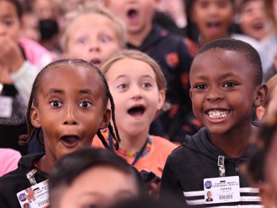 Inouye students excited