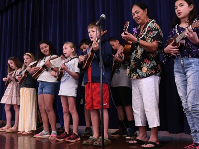 Inouye ukelele performance