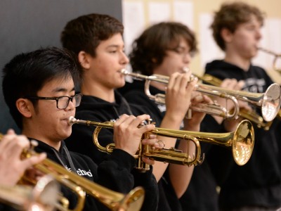 International School jazz band