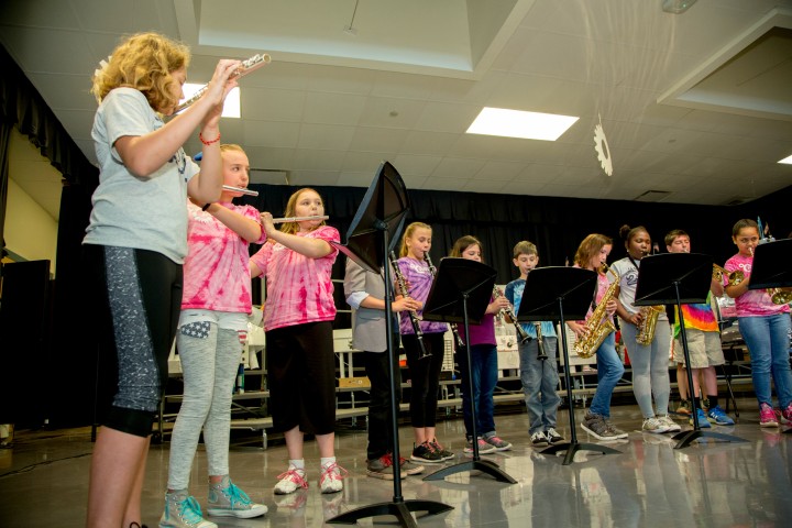 Jamerson band performs