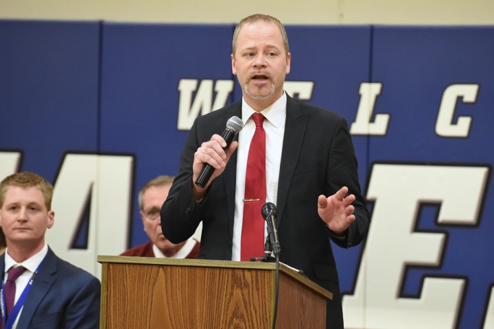 Jamestown 2017 superintendent Rob Lech