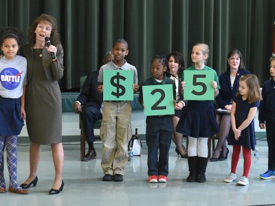 Jane Foley Battle Academy students award amount